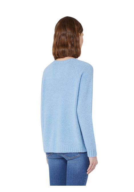 Maglia in alpaca e cotone - AZZURRO Weekend MAXMARA | GHIACCI003